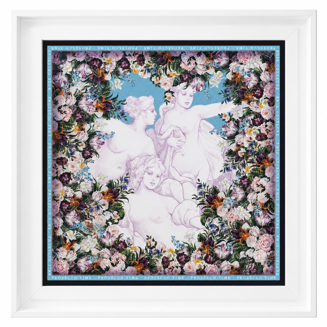 Prosecco Time Framed Print