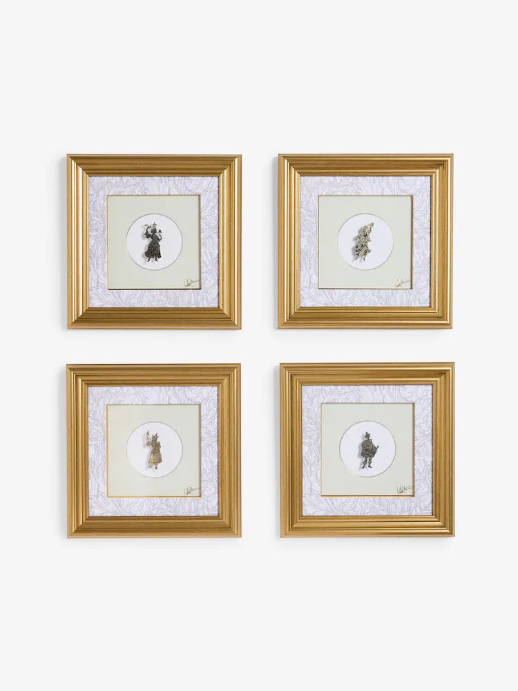 Harlequinade Vignette Print Wall Art