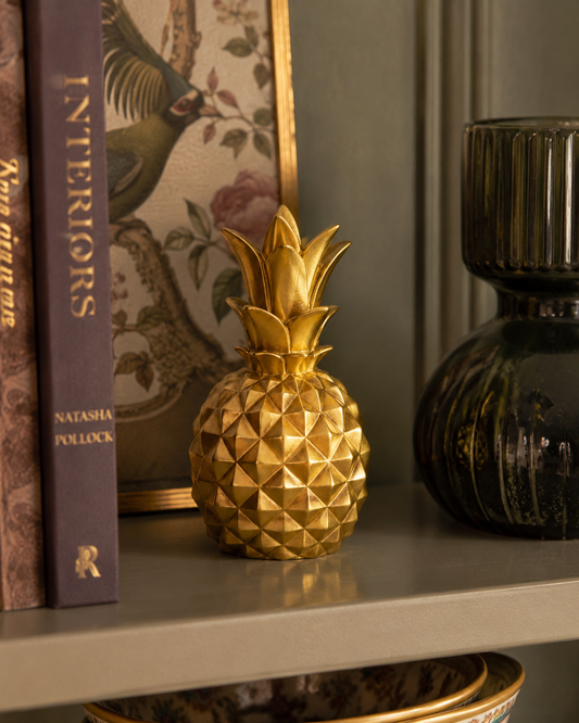 Gold Pineapple Ornament