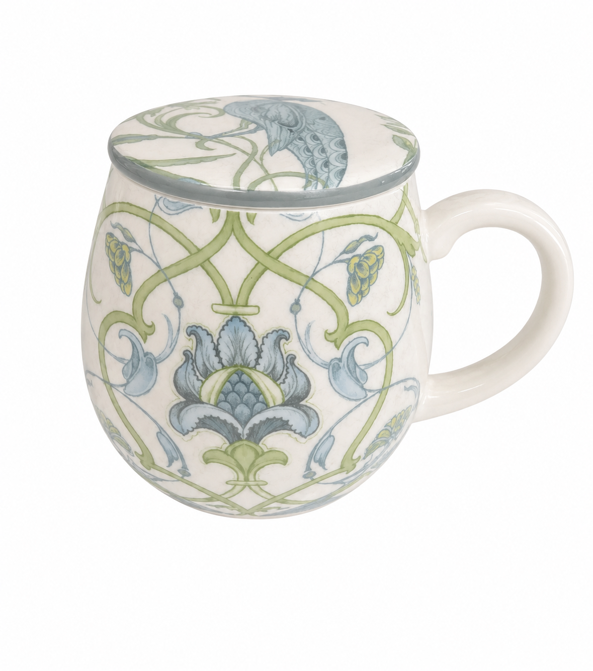 Palm Court Lidded Mug