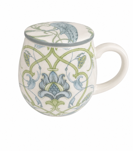 Palm Court Lidded Mug