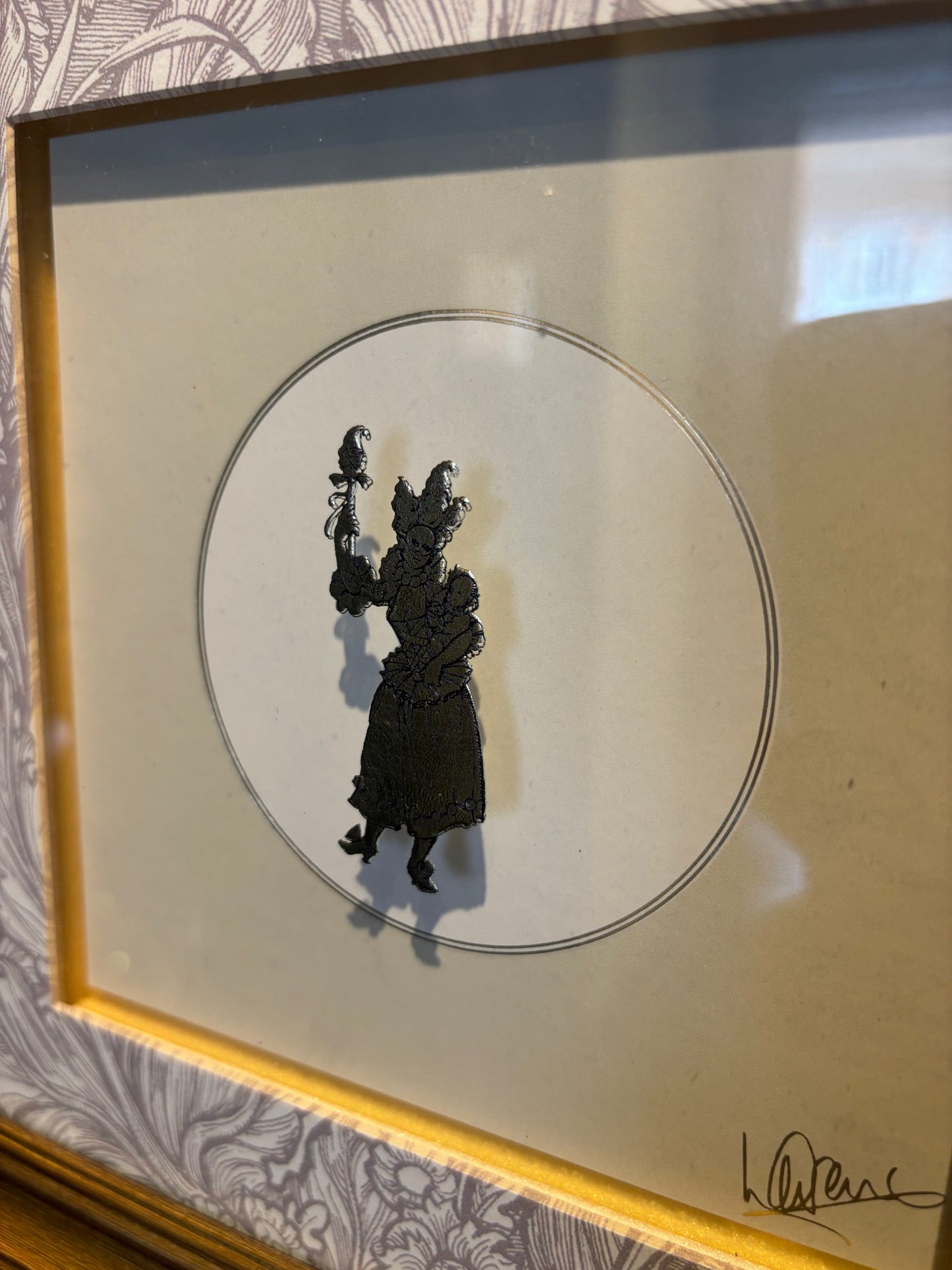 Harlequinade Vignette Print Wall Art