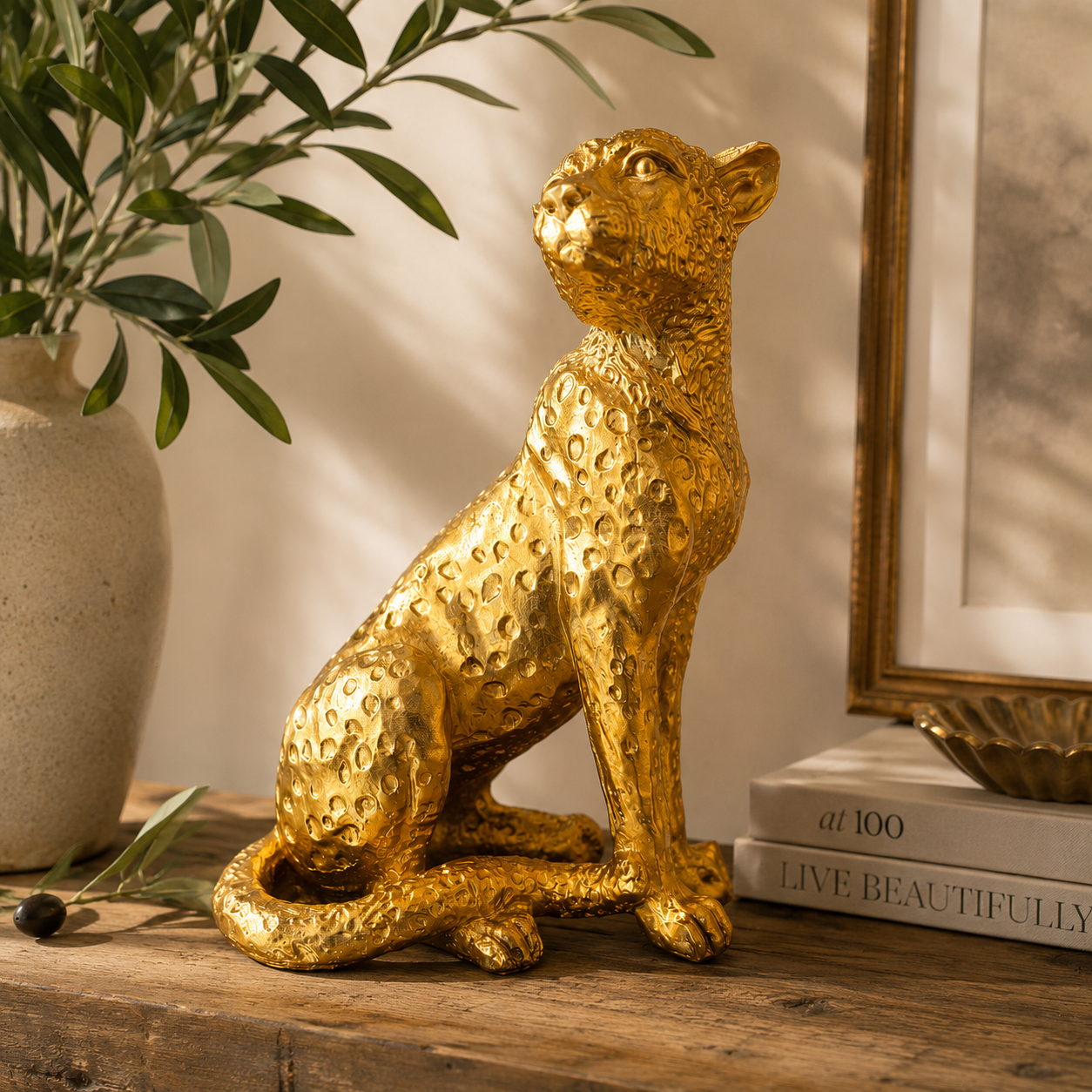 Leopard Ornament
