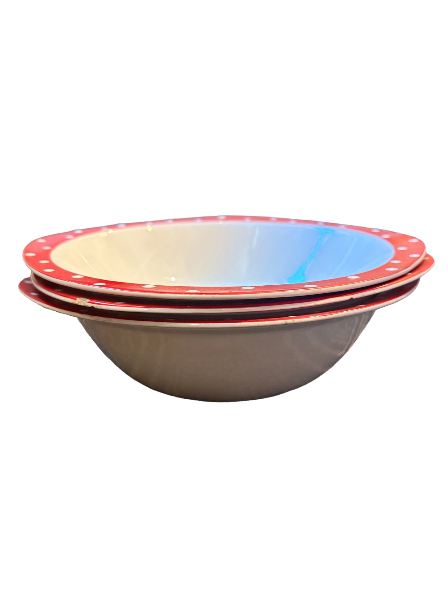 Midwinter Stylecraft Polkadot Bowls x3