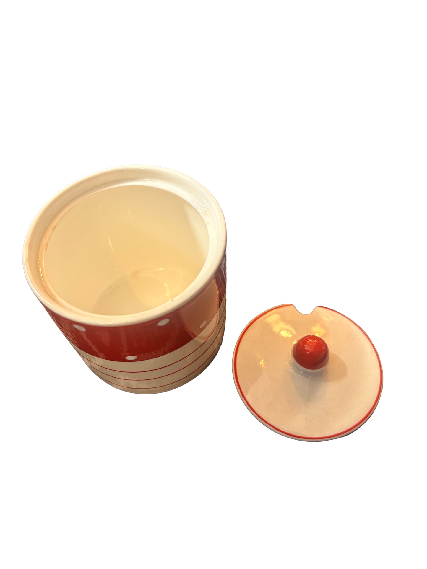 Midwinter Stylecraft Polkadot Sugar Pot