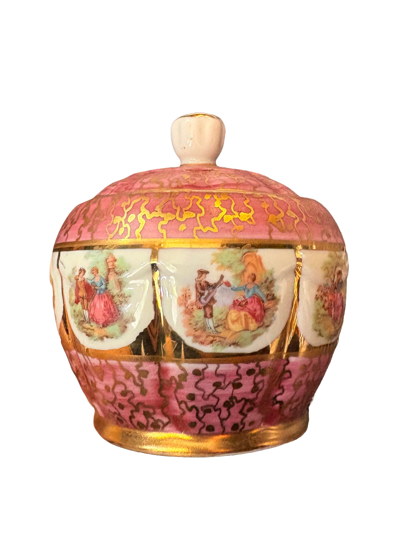 Pink Sugar Pot