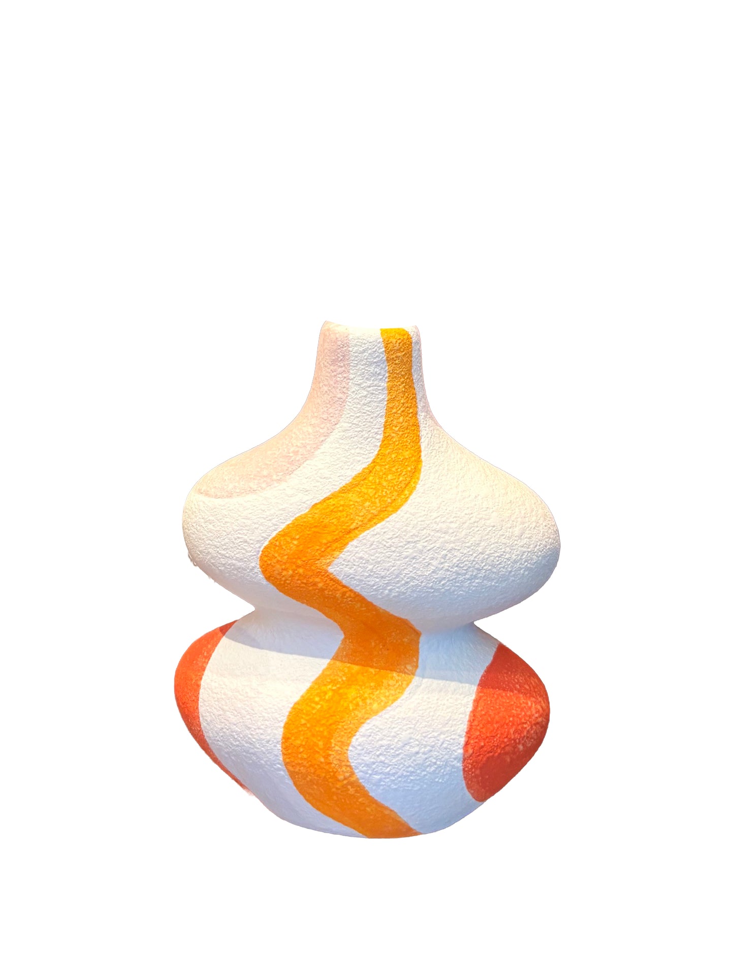 Orange and Pink Bud Vases