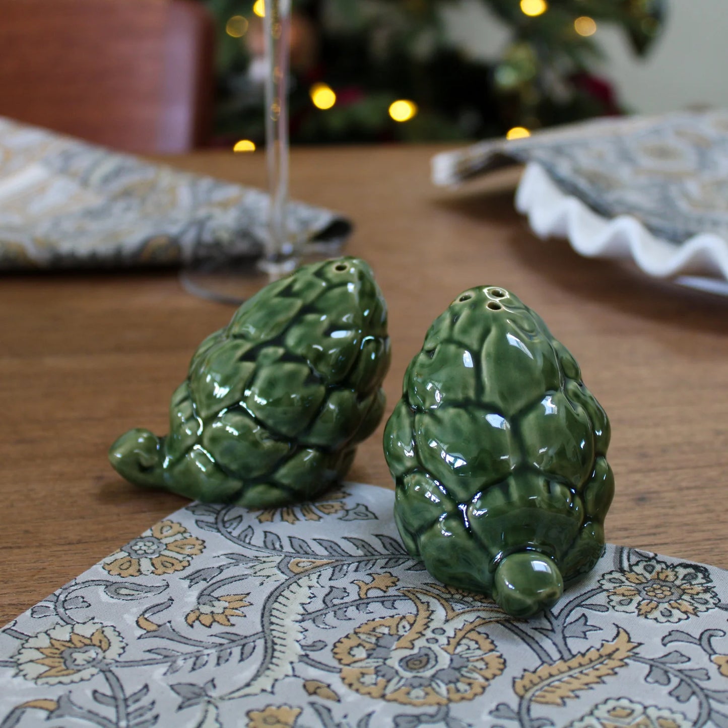 Artichoke Cruet Set