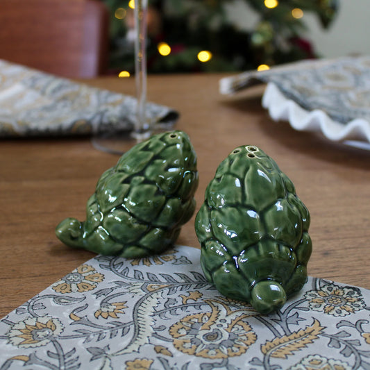 Artichoke Cruet Set